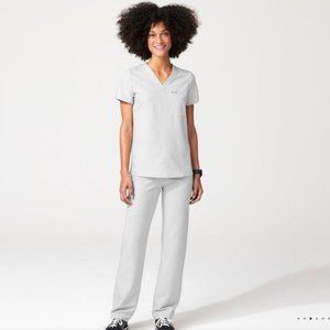 Figs Space Grey set Top Large, Bottoms Medium